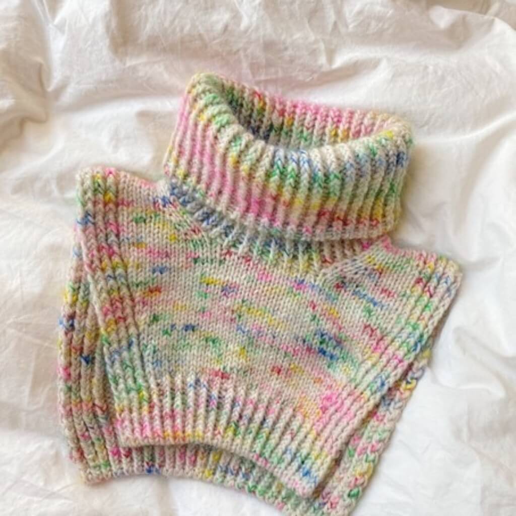 PetiteKnit Pattern Halswärmer Terrazzo Neck Junior Strickanleitung - PetiteKnit (Heft) Lieblingsgarn