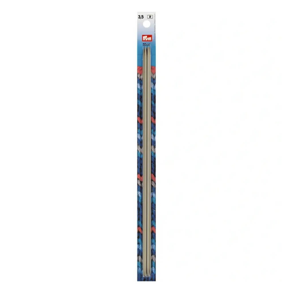 Prym 30 cm / 3,5 Prym Strumpfstricknadeln ALU 10 - 40 cm Lieblingsgarn