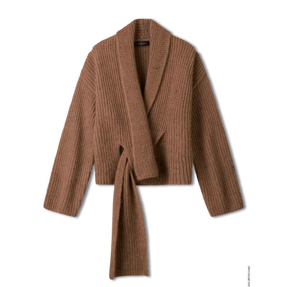 Lana Grossa Strickjacke mit Schal Strickanleitung – Bild 2 von 2 bei bei bei bei bei bei bei bei bei bei bei Lieblingsgarn