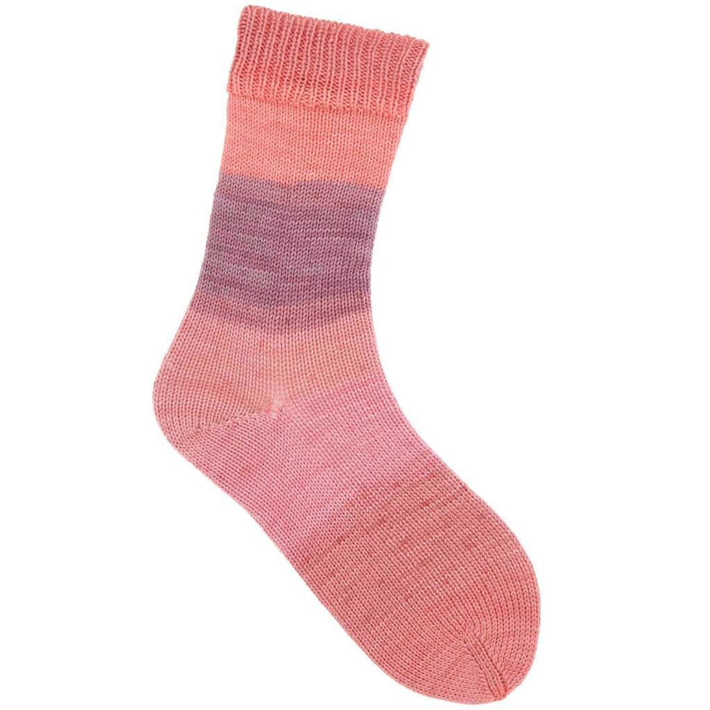 Rico Design 24 - rosa dégradé Rico Design Superba Cashmeri Luxury Socks 4-fach Lieblingsgarn