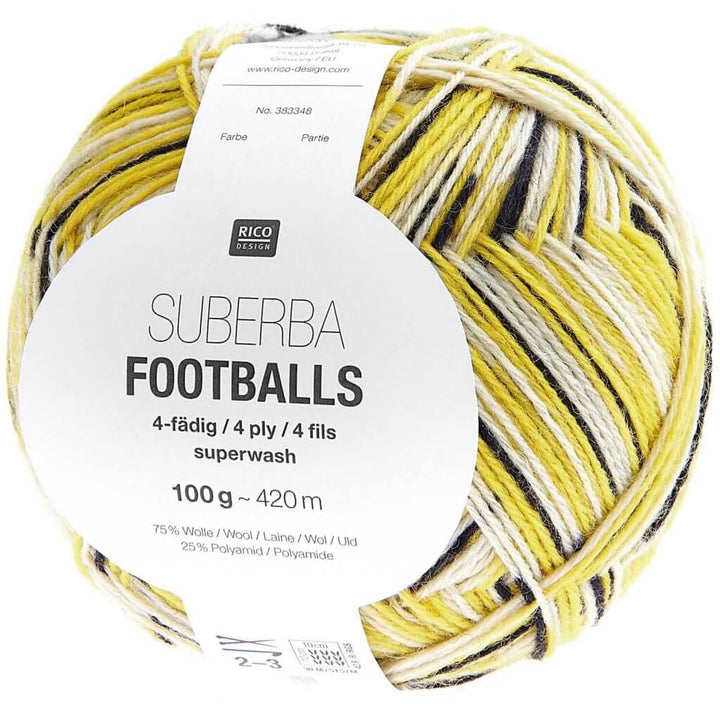 Rico Design Rico Design Superba Footballs 4-fach Lieblingsgarn