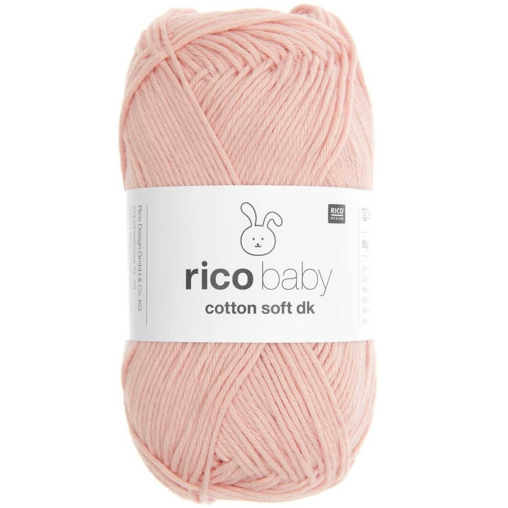 Rico Design 081 - dk rosa Rico Design Baby Cotton Soft DK 50 g Lieblingsgarn