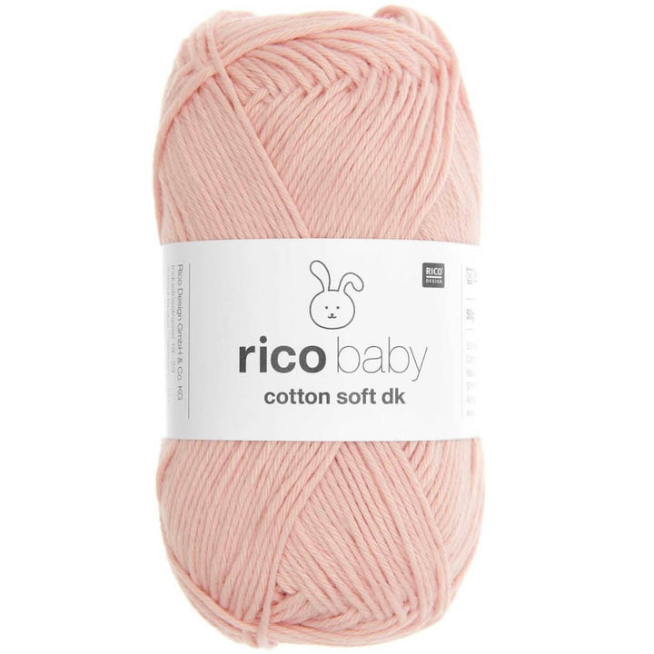 Rico Design 081 - dk rosa Rico Design Baby Cotton Soft DK 50 g Lieblingsgarn
