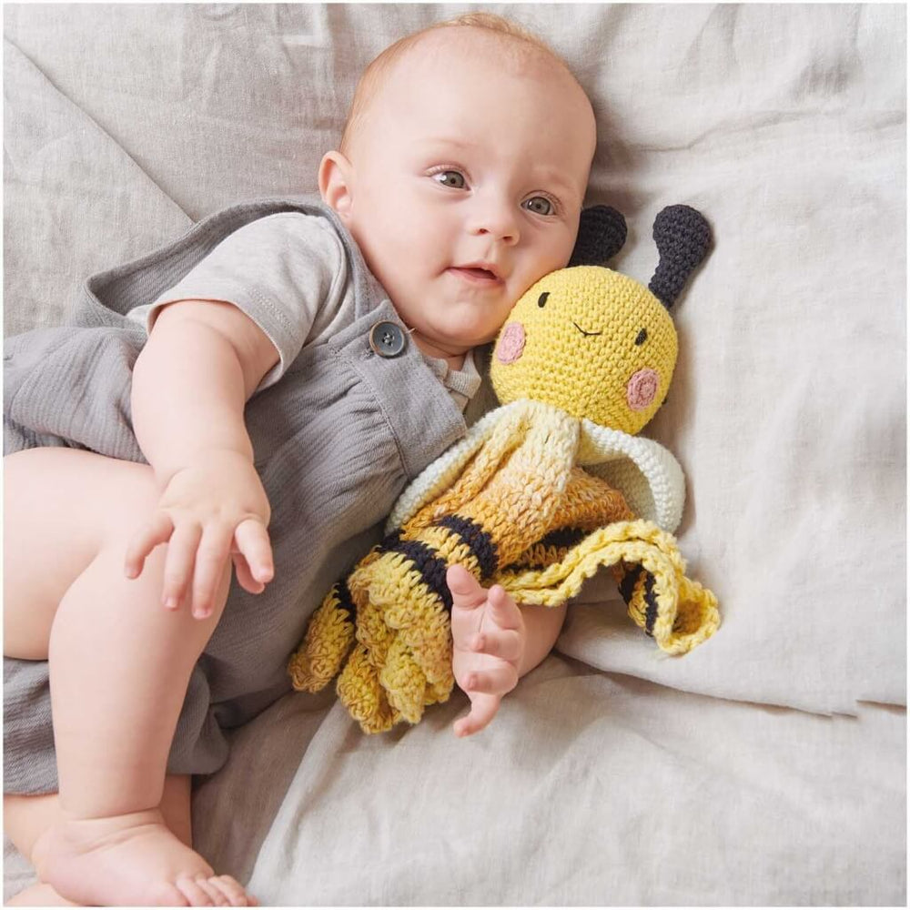 Rico Design Rico Design Häkelset Baby Blankies Biene Lieblingsgarn