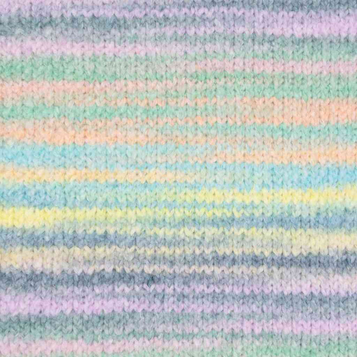 Gründl Mellow, Farbe 02  graublau flieder grasgrün pfirsich aqua apricot – Merino und Synthetik bei Lieblingsgarn