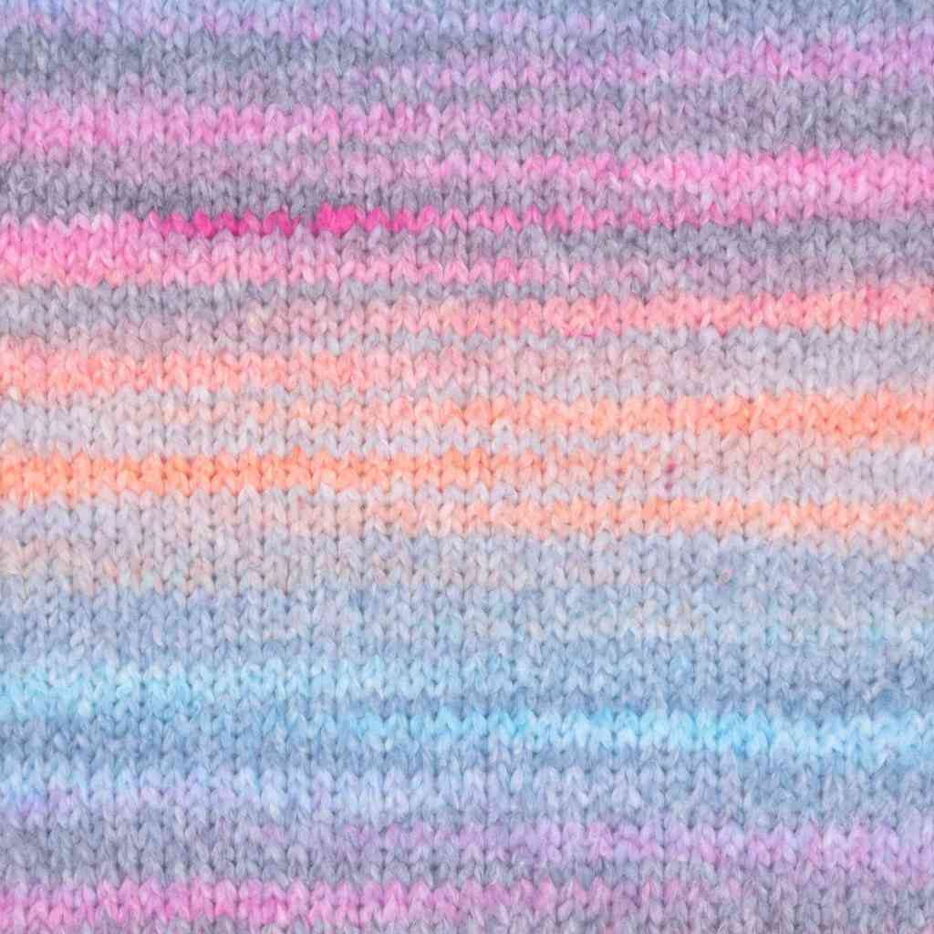 Gründl Mellow, Farbe 03  aqua rosa grau pfirsich hellgrau himmelblau – Merino und Synthetik bei Lieblingsgarn