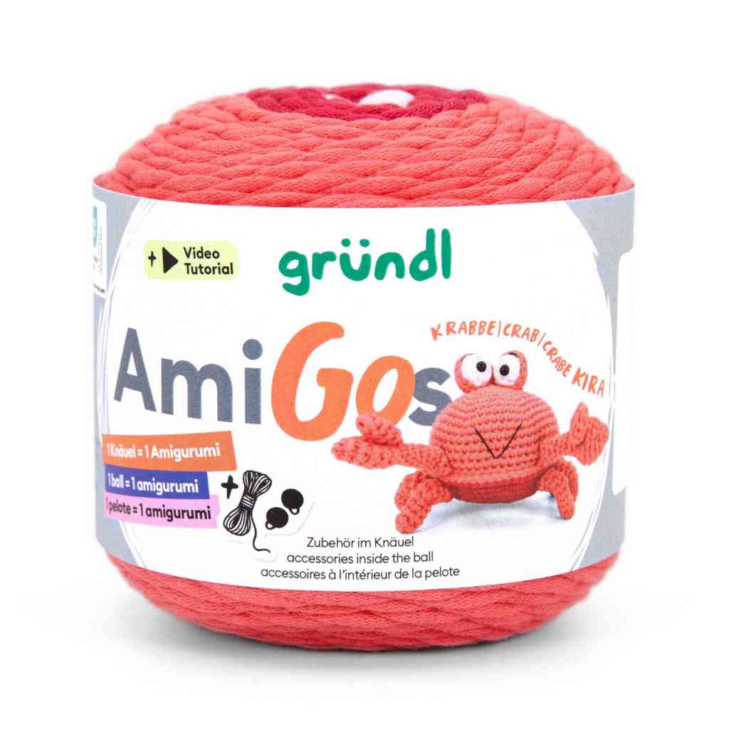 Gründl 3 -Krabbe Kira Gründl AmiGos Wolle Lieblingsgarn