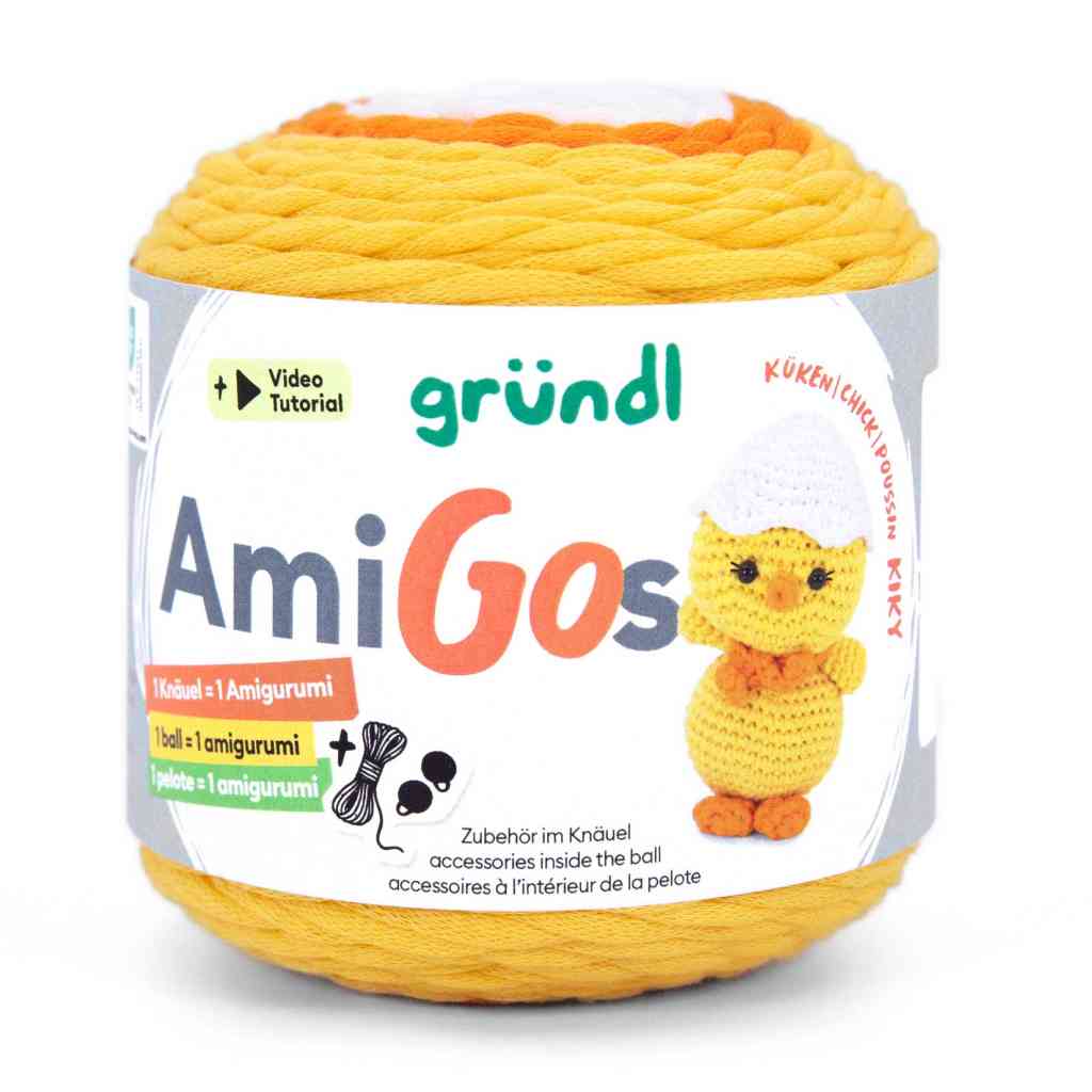 Gründl 5 -Küken Kiky Gründl AmiGos Wolle Lieblingsgarn
