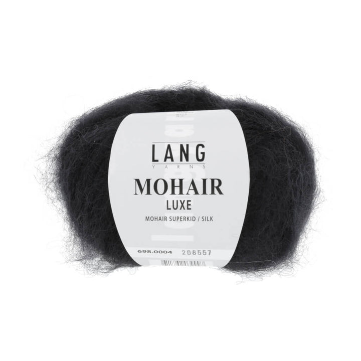 Lang Yarns 698.0004 - Schwarz Lang Yarns Mohair Luxe Lieblingsgarn