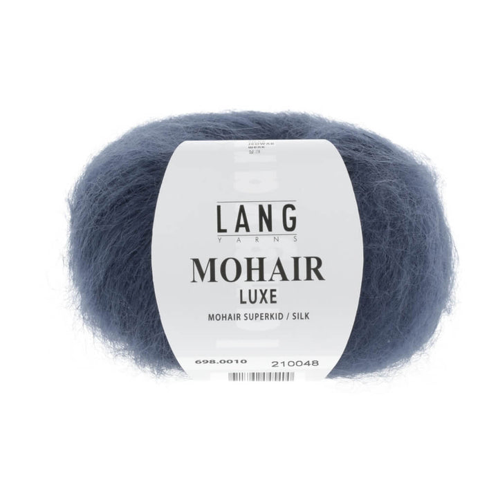 Lang Yarns 698.0010 - Stahlblau Lang Yarns Mohair Luxe Lieblingsgarn