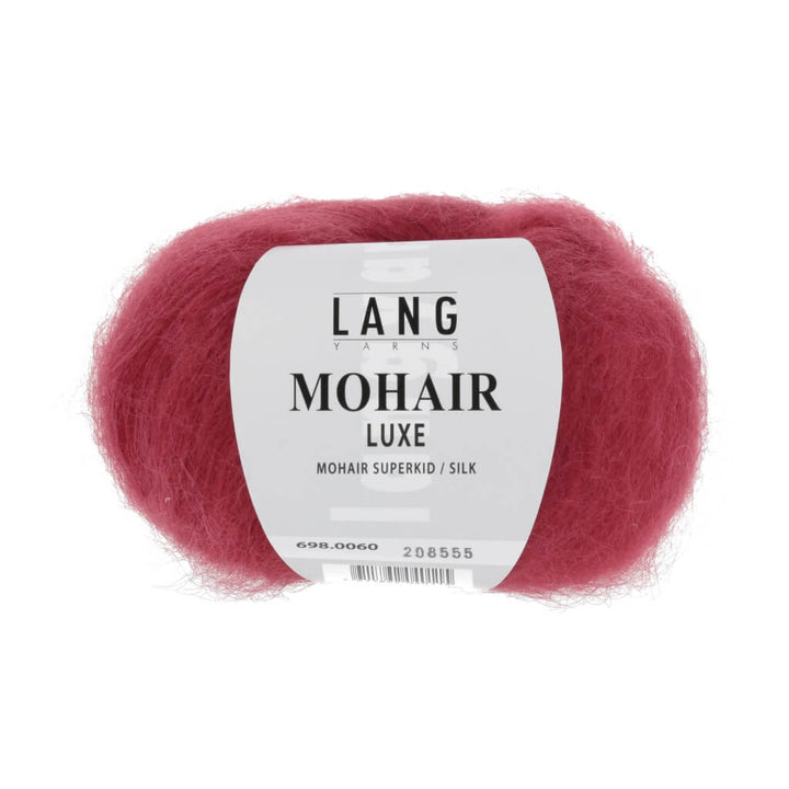 Lang Yarns 698.0060 - Rot Lang Yarns Mohair Luxe Lieblingsgarn