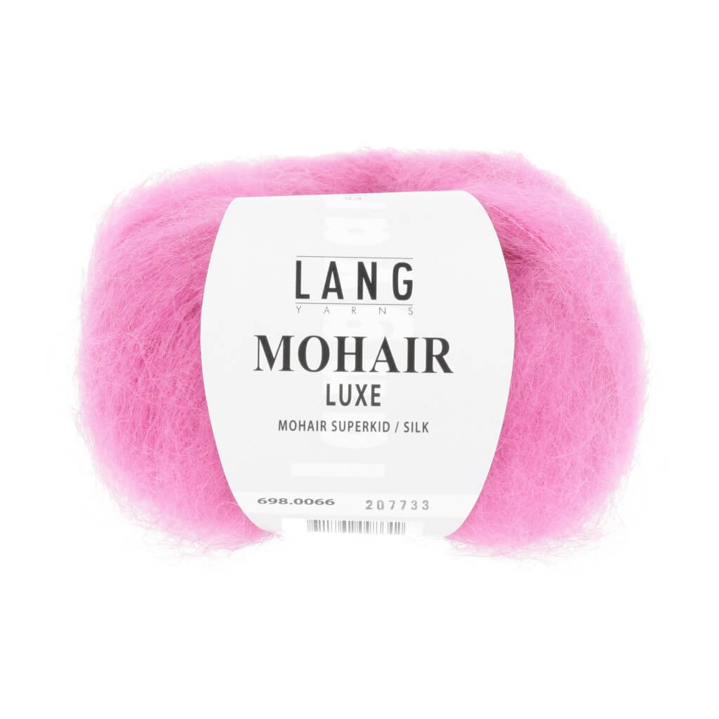 Lang Yarns 698.0066 - Fuchsia Lang Yarns Mohair Luxe Lieblingsgarn