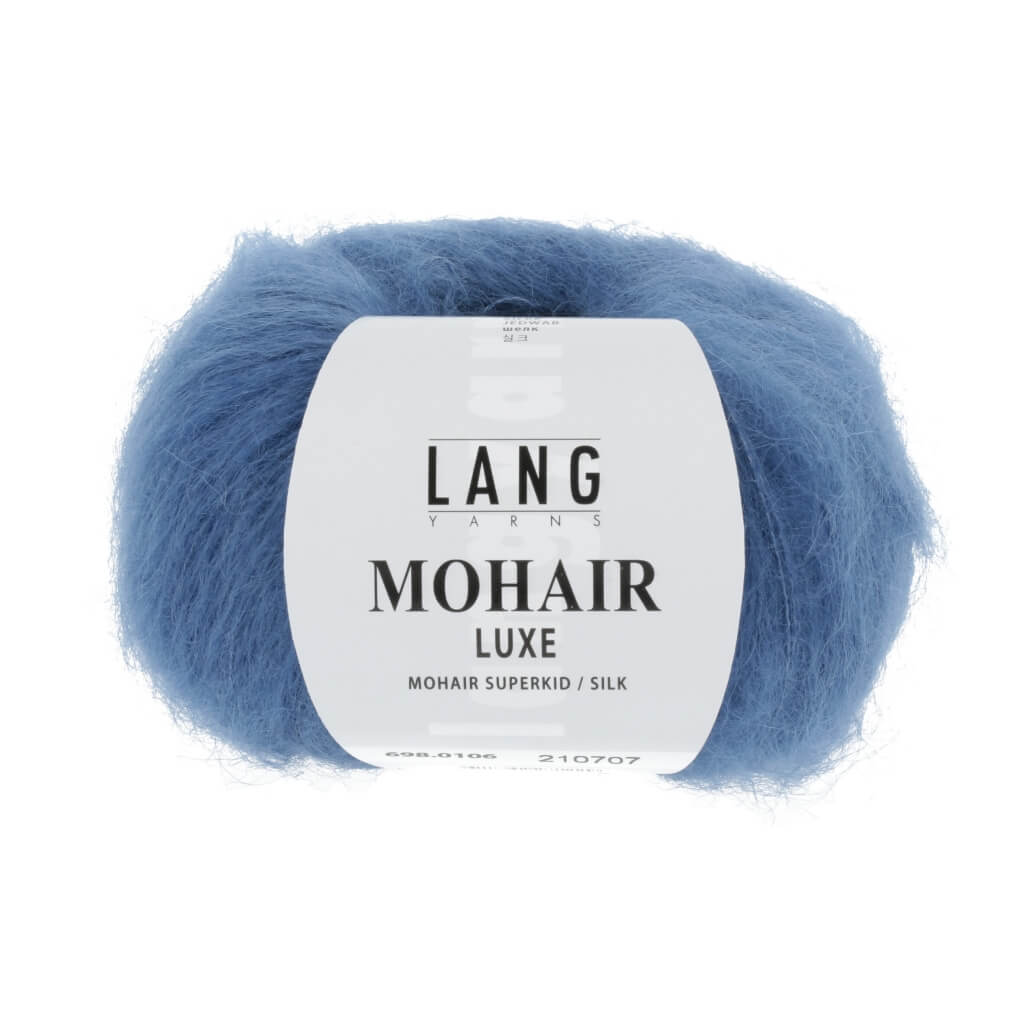 Lang Yarns 698.0106 - Blau Lang Yarns Mohair Luxe Lieblingsgarn