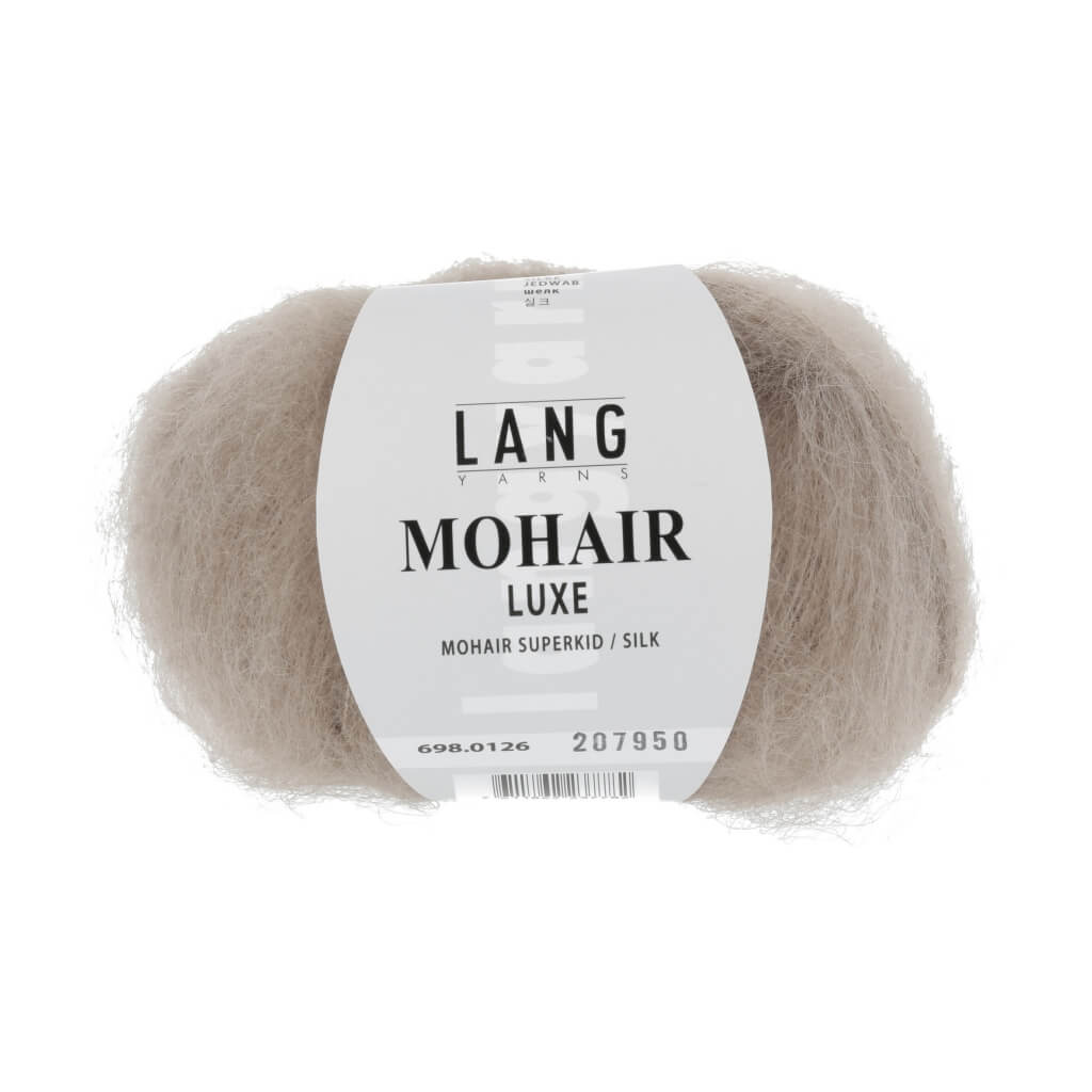 Lang Yarns 698.0126 - Beige Lang Yarns Mohair Luxe Lieblingsgarn