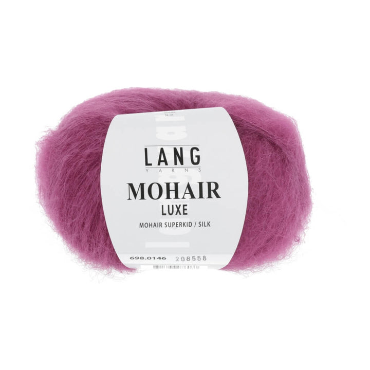 Lang Yarns 698.0146 - Zyklame Lang Yarns Mohair Luxe Lieblingsgarn