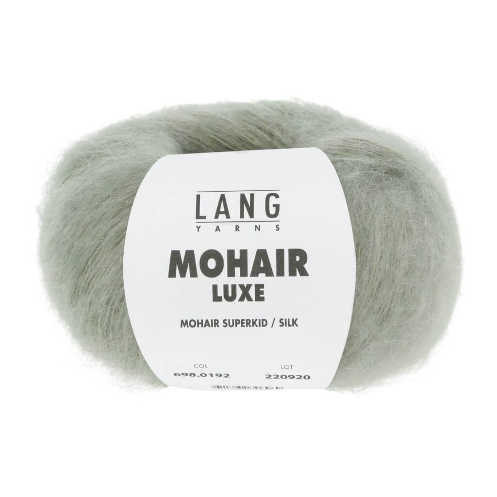 Lang Yarns 698.0192 - Resedagrün Lang Yarns Mohair Luxe Lieblingsgarn