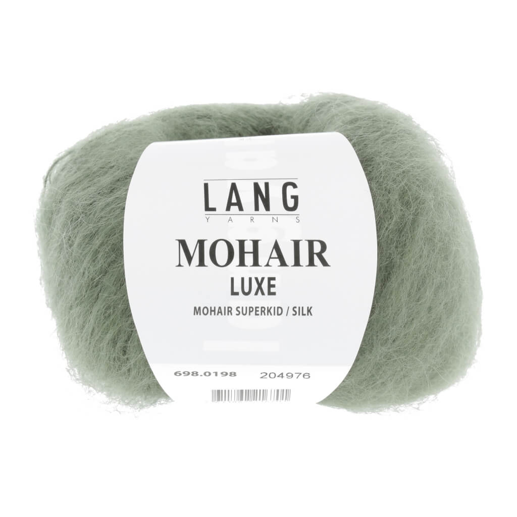 Lang Yarns 698.0198 - Olive Lang Yarns Mohair Luxe Lieblingsgarn