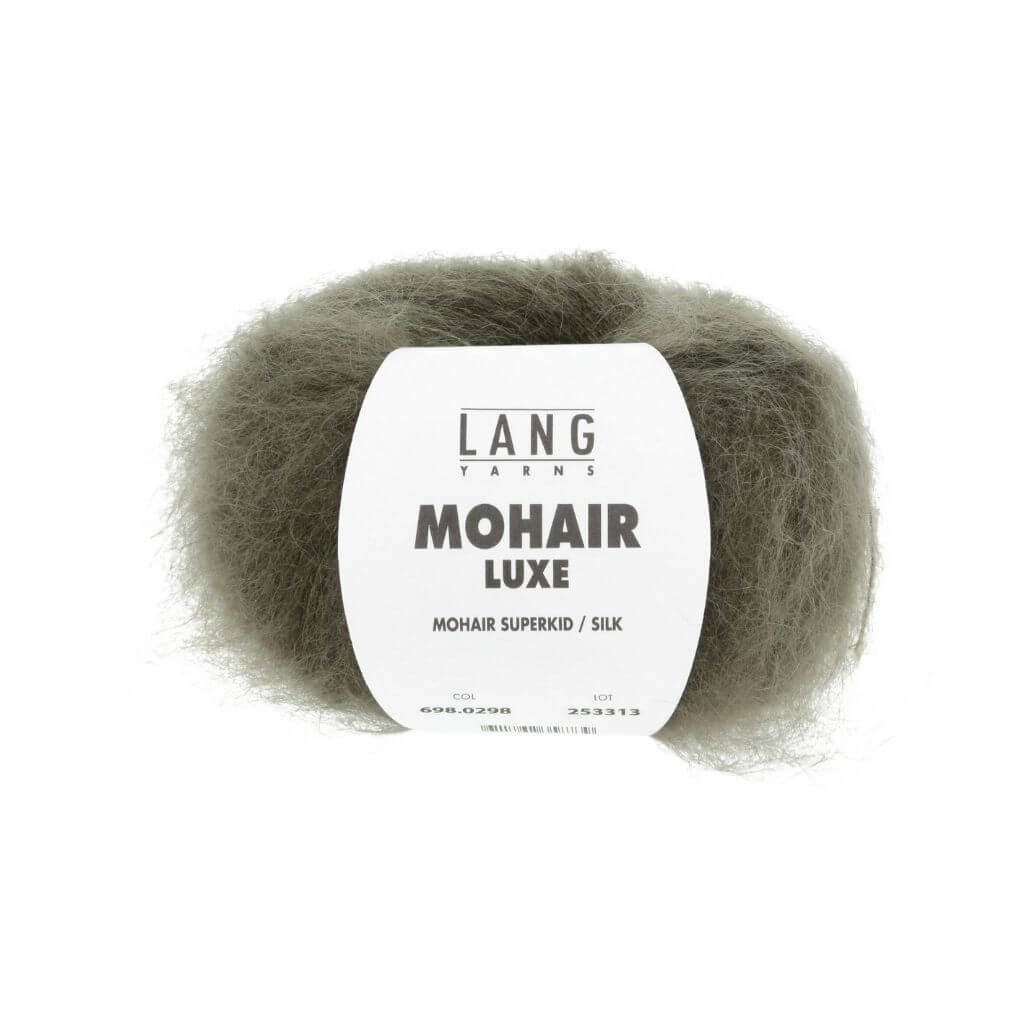 Lang Yarns 298 - Moos Grün Lang Yarns Mohair Luxe Lieblingsgarn