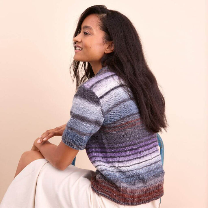 Kurzarm-Pullover Gomitolo Modo Strickanleitung - Lana Grossa (Heft)