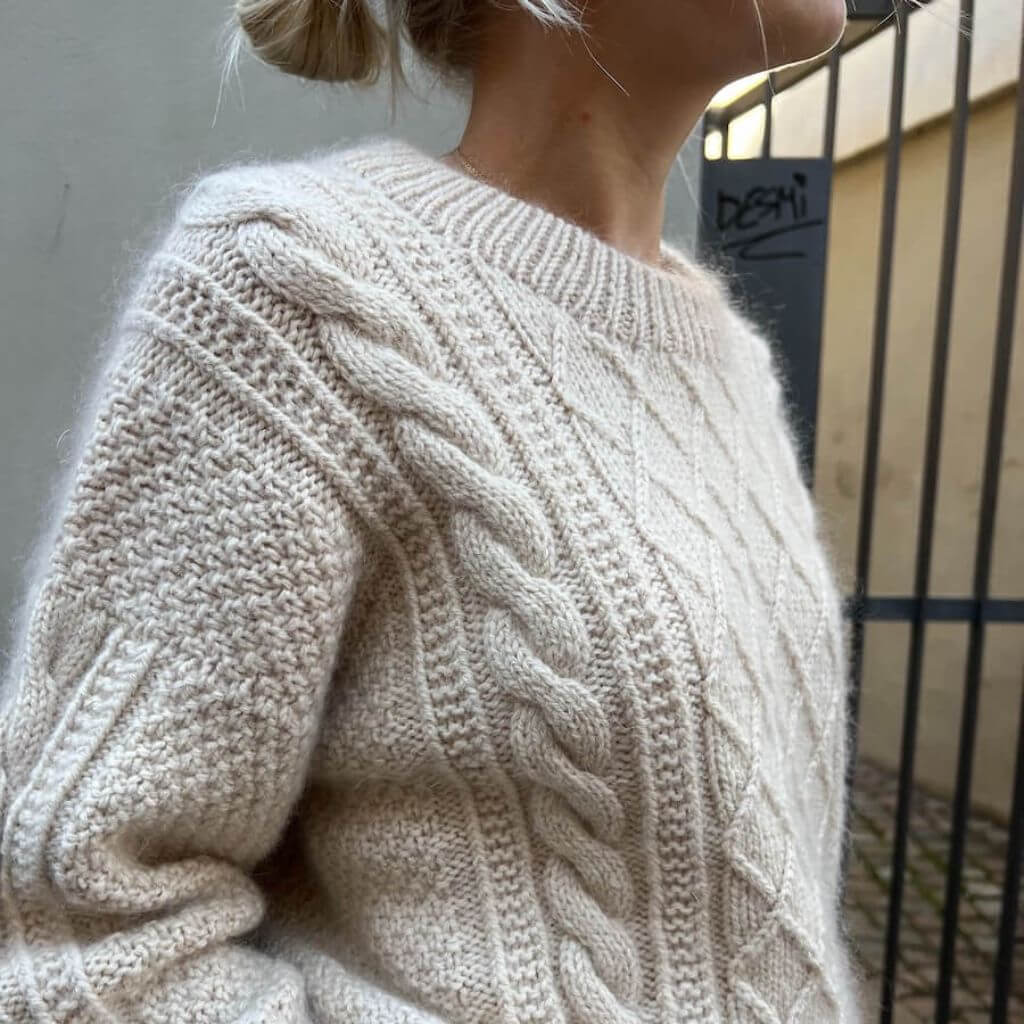PetiteKnit Pattern Pullover Moby Sweater Strickanleitung - PetiteKnit (Heft) Lieblingsgarn