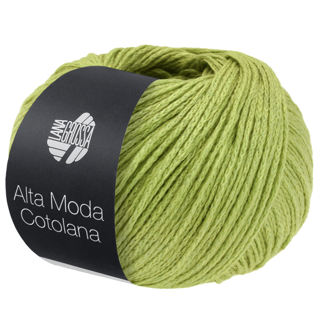 Lana Grossa 71 - Frühlingsgrün Lana Grossa Alta Moda Cotolana Lieblingsgarn