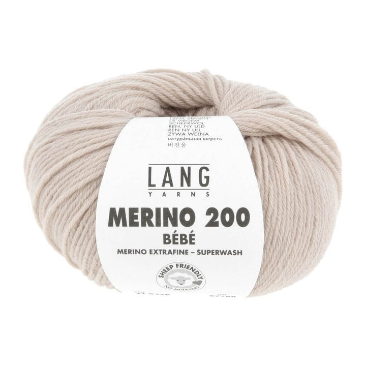 Lang Yarns 426 - Sand Lang Yarns Merino 200 Bebe - 50g Lieblingsgarn