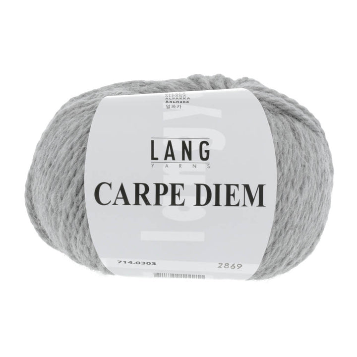 Lang Yarns Hellgrau Mélange Lang Yarns Carpe Diem Lieblingsgarn