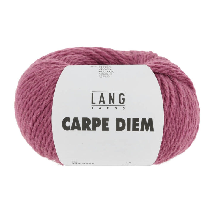 Lang Yarns himbeere mélange Lang Yarns Carpe Diem Lieblingsgarn