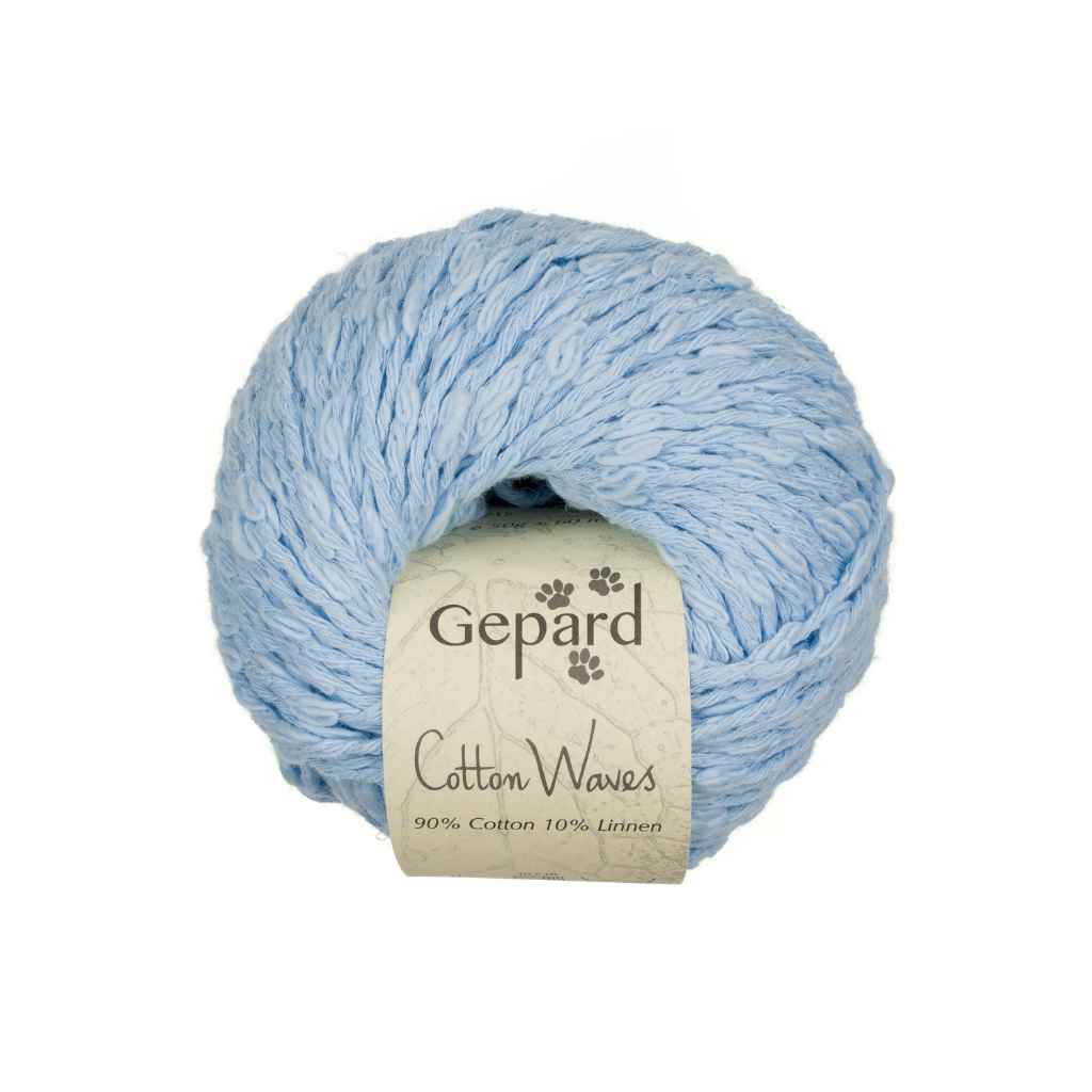 Gepard 715 - Boat Blue Gepard CottonWaves Lieblingsgarn