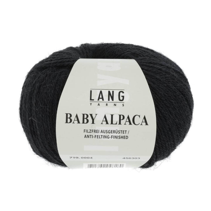 Lang Yarns Schwarz Lang Yarns Baby Alpaca Lieblingsgarn