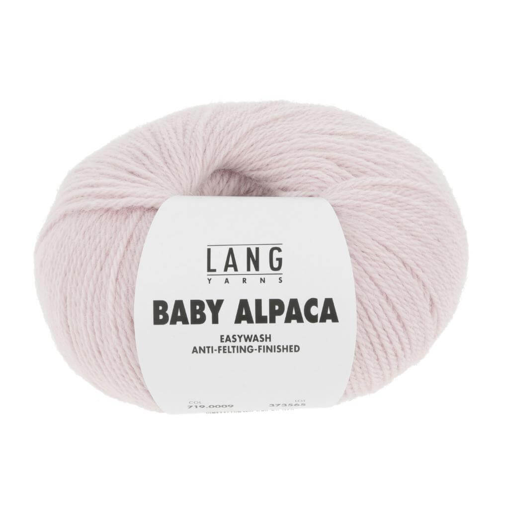 Lang Yarns 009 - Rosa Lang Yarns Baby Alpaca Lieblingsgarn