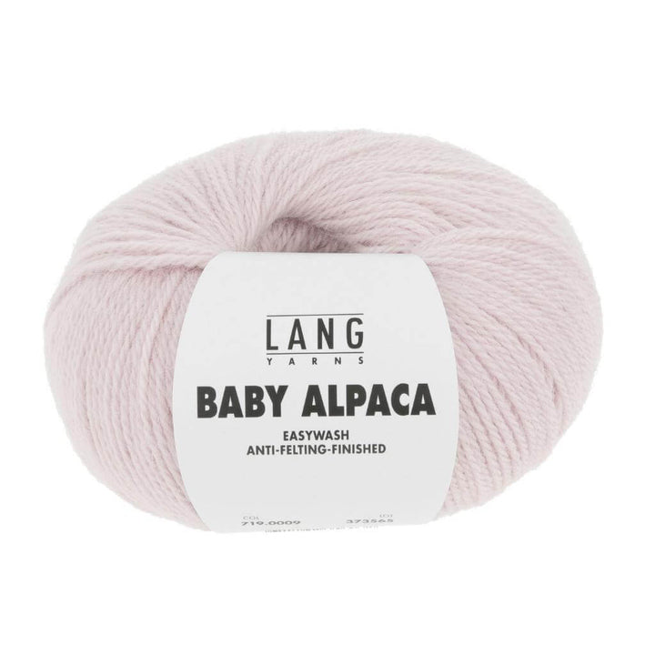 Lang Yarns 009 - Rosa Lang Yarns Baby Alpaca Lieblingsgarn