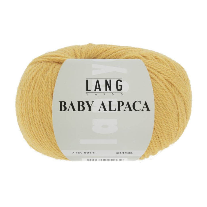 Lang Yarns Gelb Lang Yarns Baby Alpaca Lieblingsgarn
