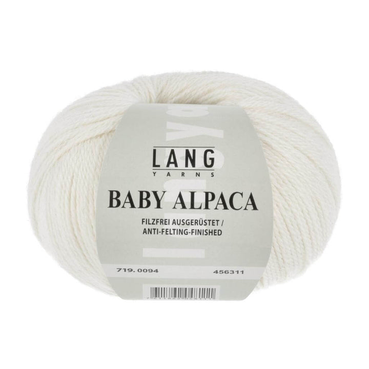 Lang Yarns Offwhite Lang Yarns Baby Alpaca Lieblingsgarn
