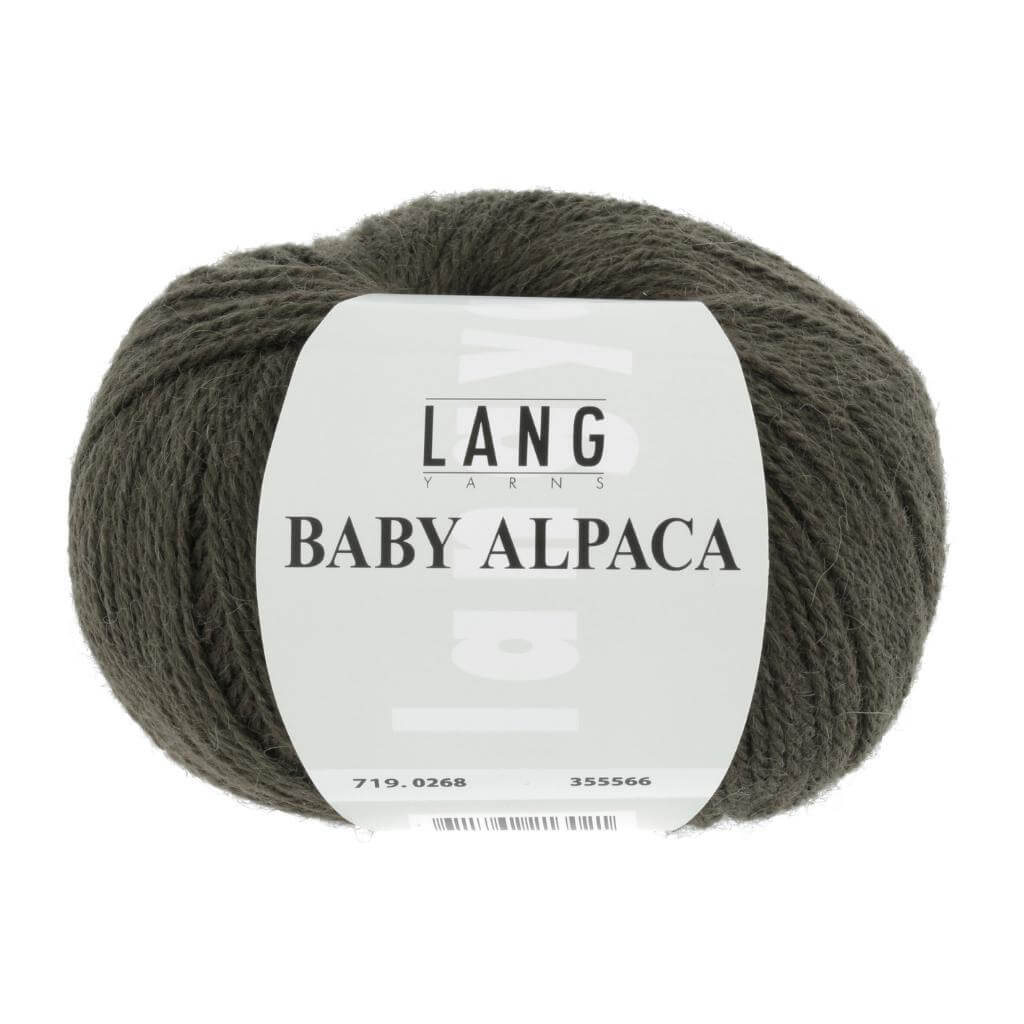Lang Yarns Dunkelbraun Lang Yarns Baby Alpaca Lieblingsgarn