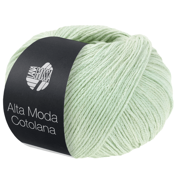 Lana Grossa 72 - Weißgrün Lana Grossa Alta Moda Cotolana Lieblingsgarn