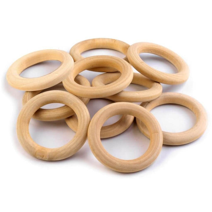 Stoklasa Stoklasa 10 Holzringe aus Birke 49 mm Lieblingsgarn