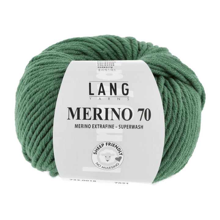 Lang Yarns 733.0018 - Grasgrün Lang Yarns Merino 70 50g Lieblingsgarn