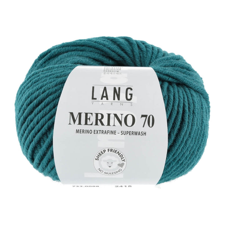 Lang Yarns 733.0088 - Petrol Lang Yarns Merino 70 50g Lieblingsgarn