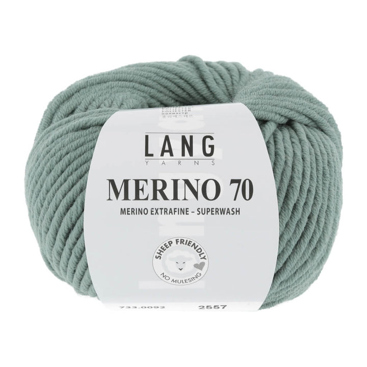 Lang Yarns 733.0092 - Salbei Lang Yarns Merino 70 50g Lieblingsgarn