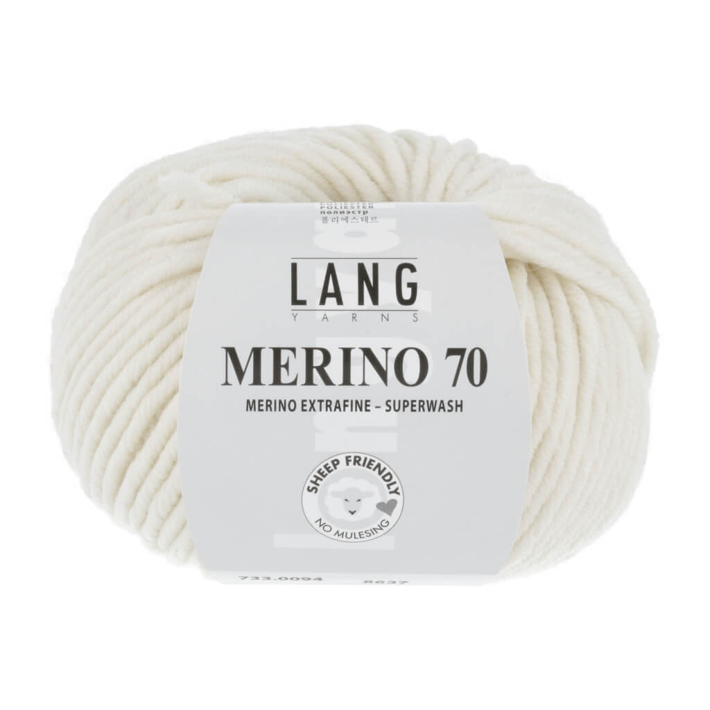 Lang Yarns 733.0094 - Offwhite Lang Yarns Merino 70 50g Lieblingsgarn