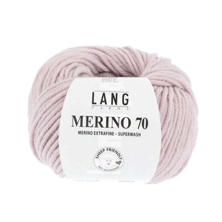 Lang Yarns 733.0109 - Rosa Lang Yarns Merino 70 50g Lieblingsgarn