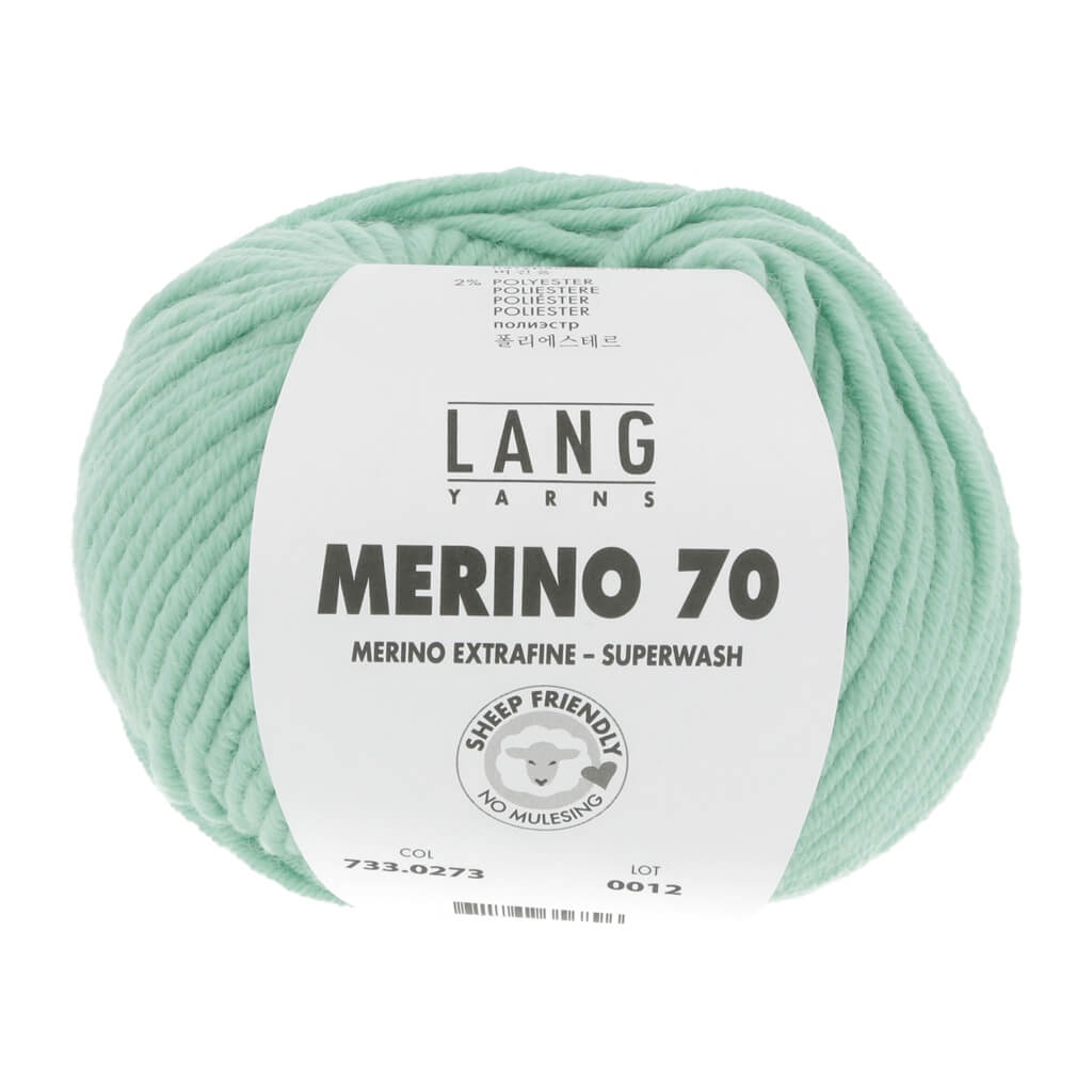 Lang Yarns 273 - Jade Hell Lang Yarns Merino 70 50g Lieblingsgarn