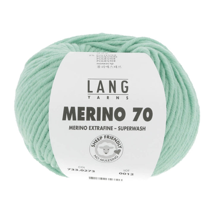 Lang Yarns 273 - Jade Hell Lang Yarns Merino 70 50g Lieblingsgarn