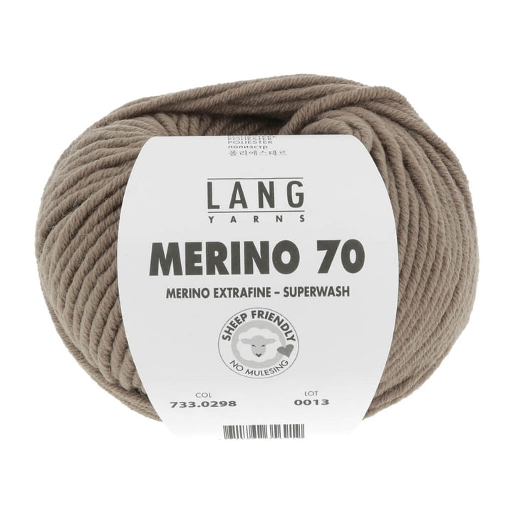 Lang Yarns 298 - Olive Dunkel Lang Yarns Merino 70 50g Lieblingsgarn