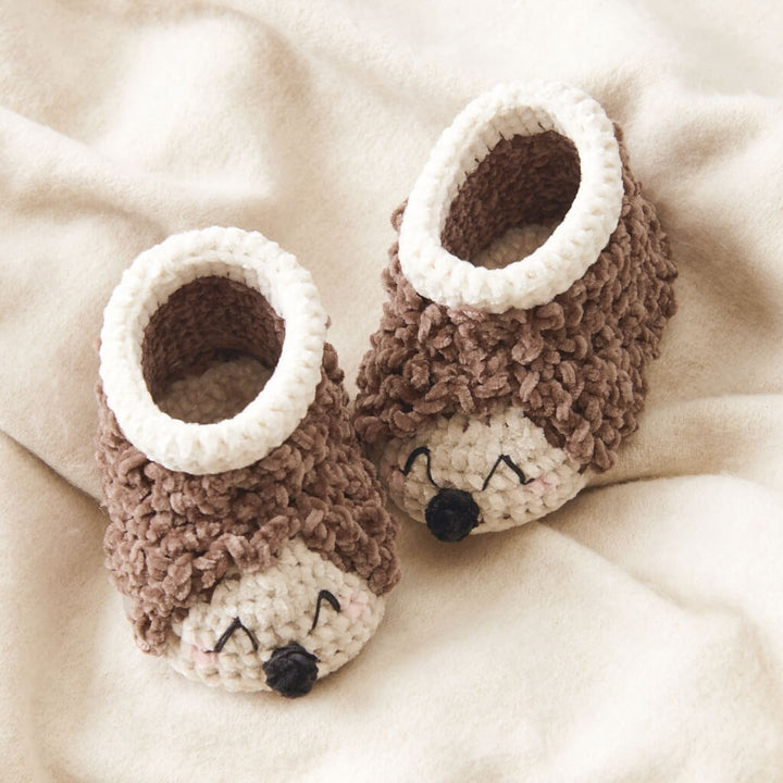 Rico Design Rico Design Häkelset Baby Booties Igel Lieblingsgarn
