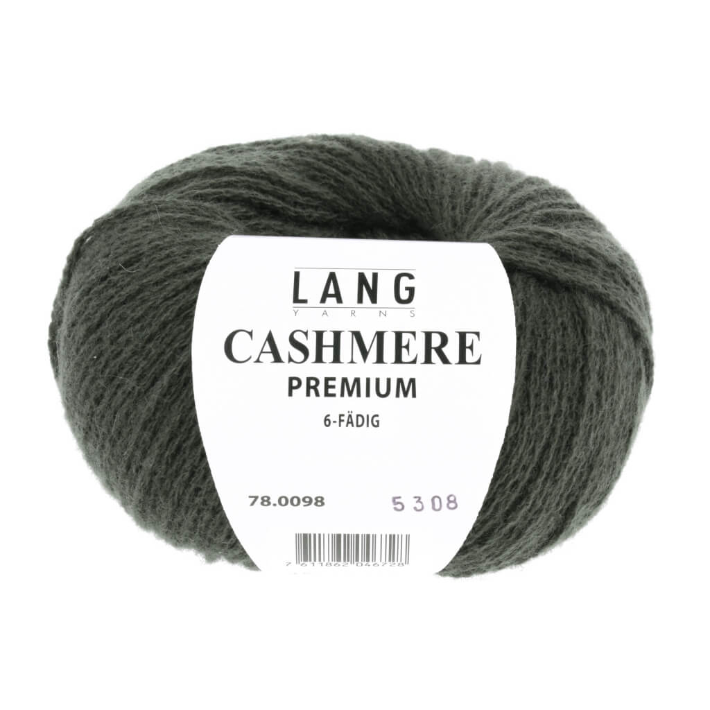 Lang Yarns 78.0098 - Olive Lang Yarns Cashmere Premium - 25g Lieblingsgarn
