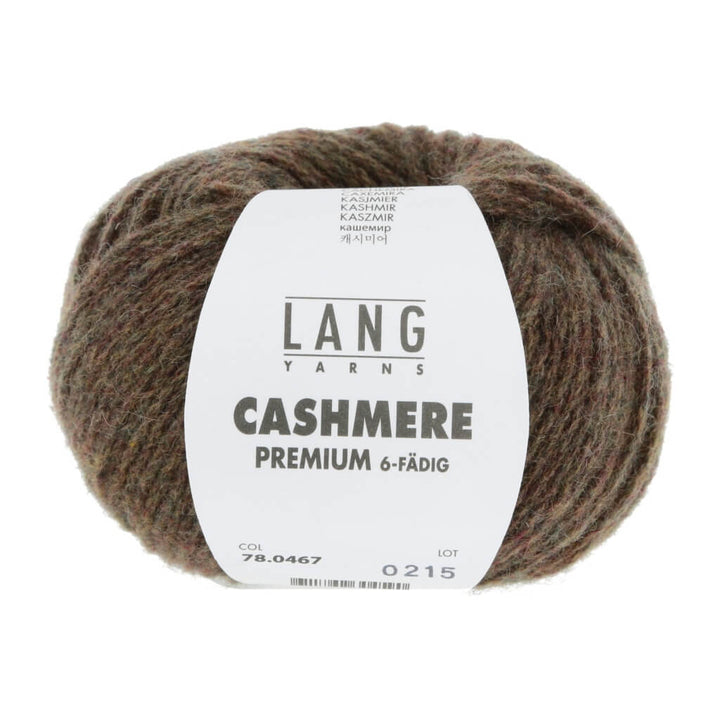 Lang Yarns Cashmere Premium - 25g 78.0467 - Braun Chante Claire Lieblingsgarn
