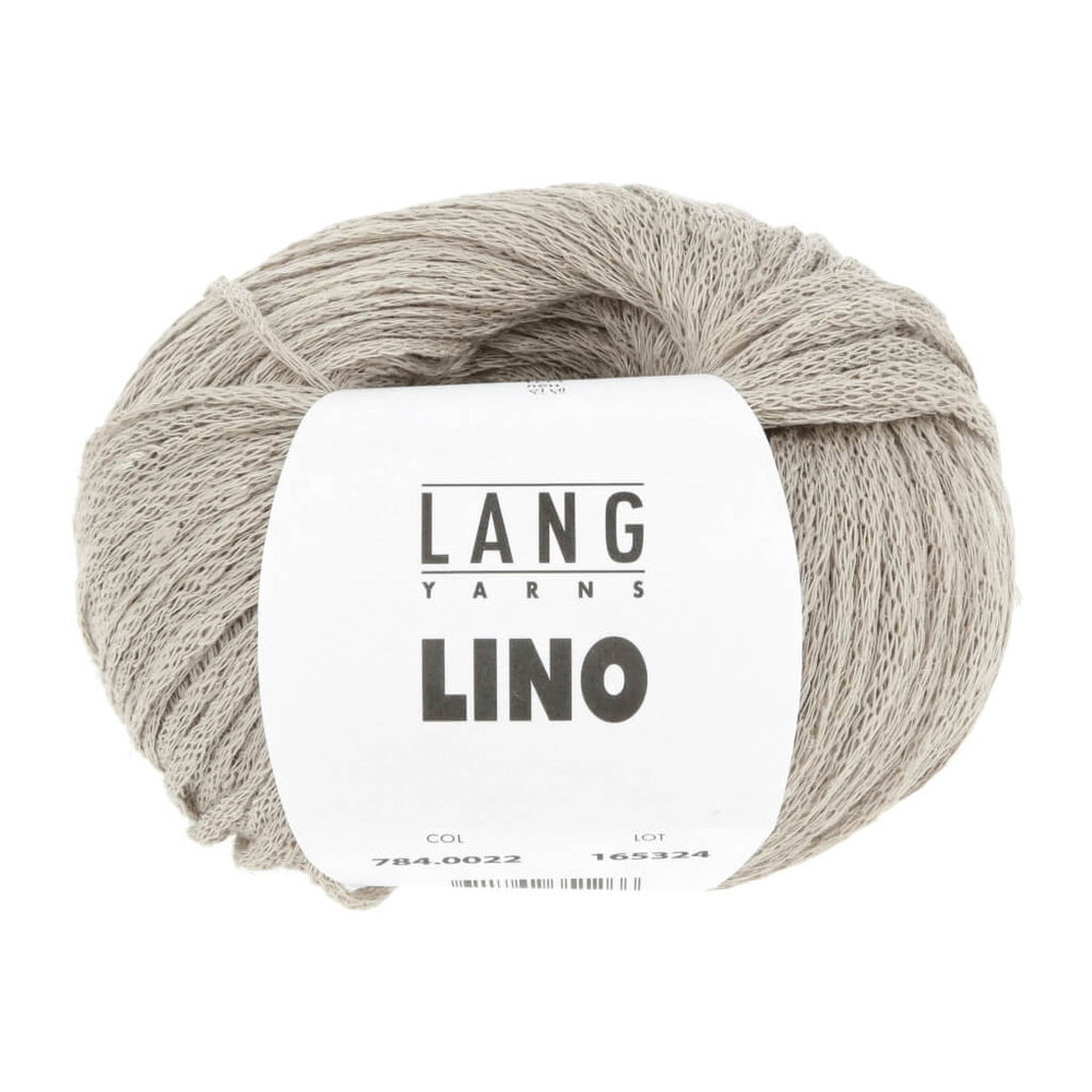 Lang Yarns 022 - Kiesel Lang Yarns Lino Lieblingsgarn