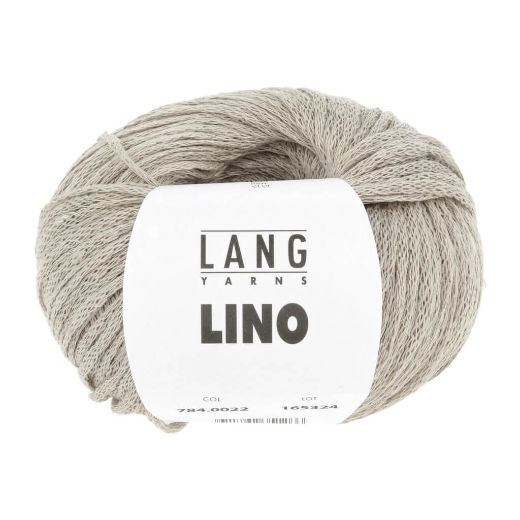 Lang Yarns 022 - Kiesel Lang Yarns Lino Lieblingsgarn